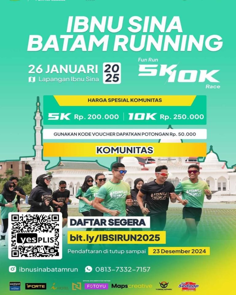 Ibnu Sina Batam Running 2025