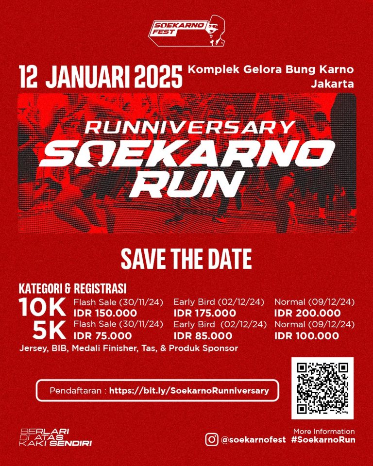 Soekarno Run Runniversary 2025