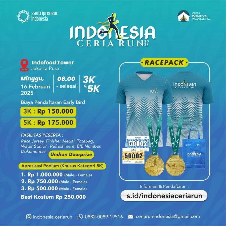 Jakarta Indonesia Ceria Run 2025